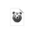 Picture of Bear Sketch _GroupedProduct_Rectangle_Portrait_Unframed_Print_Only_