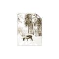 Picture of Moose in the snow _GroupedProduct_Rectangle_Portrait_Photography _GroupedProduct_Rectangle_Portrait_Unframed_Print_Only_