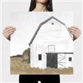 Picture of Country Barn _GroupedProduct_Square_Canvas_