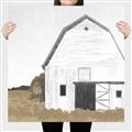 Picture of Country Barn _GroupedProduct_Square_Canvas_