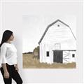 Picture of Country Barn _GroupedProduct_Square_Canvas_