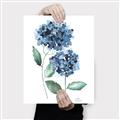 Picture of Blue Hydrangeas I _GroupedProduct_Rectangle_Portrait_Canvas_