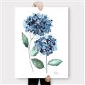 Picture of Blue Hydrangeas I _GroupedProduct_Rectangle_Portrait_Canvas_