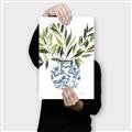 Picture of Grand House Plants I _GroupedProduct_Rectangle_Portrait_Canvas_