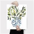 Picture of Grand House Plants I _GroupedProduct_Rectangle_Portrait_Canvas_