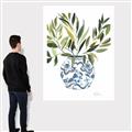 Picture of Grand House Plants I _GroupedProduct_Rectangle_Portrait_Canvas_