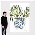 Picture of Grand House Plants I _GroupedProduct_Rectangle_Portrait_Canvas_