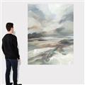 Picture of Sand blue Sea Water _GroupedProduct_Rectangle_Portrait_Canvas_
