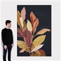 Picture of Vivid Leaves I _GroupedProduct_Rectangle_Portrait_Canvas_