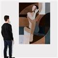 Picture of Colour Block Lady  _GroupedProduct_Rectangle_Portrait_Canvas_