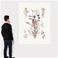 Picture of Wall flowers III _GroupedProduct_Rectangle_Portrait_Canvas_
