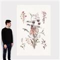 Picture of Wall flowers III _GroupedProduct_Rectangle_Portrait_Canvas_