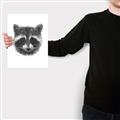 Picture of Raccoon Sketch _GroupedProduct_Rectangle_Portrait_Canvas_