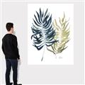 Picture of Sage and Navy I _GroupedProduct_Rectangle_Portrait_Canvas_
