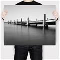 Picture of Pier to Water _GroupedProduct_Rectangle_Landscape_Photography _GroupedProduct_Rectangle_Landscape_Canvas_