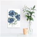 Picture of Blue Hydrangeas II _GroupedProduct_Rectangle_Portrait_Canvas_