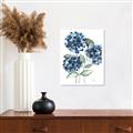 Picture of Blue Hydrangeas II _GroupedProduct_Rectangle_Portrait_Canvas_