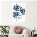 Picture of Blue Hydrangeas II _GroupedProduct_Rectangle_Portrait_Canvas_