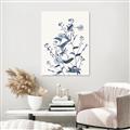 Picture of Blue Flower Sketch I _GroupedProduct_Rectangle_Portrait_Canvas_