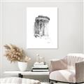 Picture of Greek Column Sketch _GroupedProduct_Rectangle_Portrait_Canvas_