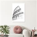 Picture of Colosseum Sketch _GroupedProduct_Rectangle_Portrait_Canvas_