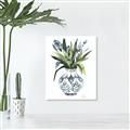 Picture of Grand House Plants II _GroupedProduct_Rectangle_Portrait_Canvas_