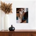 Picture of Colour Block Lady  _GroupedProduct_Rectangle_Portrait_Canvas_