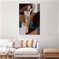 Picture of Colour Block Lady  _GroupedProduct_Rectangle_Portrait_Canvas_