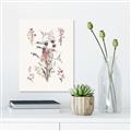 Picture of Wall flowers III _GroupedProduct_Rectangle_Portrait_Canvas_