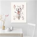 Picture of Wall flowers III _GroupedProduct_Rectangle_Portrait_Canvas_