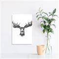 Picture of Moose Sketch _GroupedProduct_Rectangle_Portrait_Canvas_