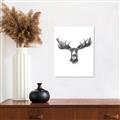 Picture of Moose Sketch _GroupedProduct_Rectangle_Portrait_Canvas_