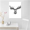 Picture of Moose Sketch _GroupedProduct_Rectangle_Portrait_Canvas_