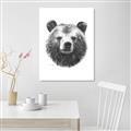 Picture of Bear Sketch _GroupedProduct_Rectangle_Portrait_Canvas_