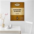 Picture of Lives the poetry _GroupedProduct_Rectangle_Portrait_Canvas_Framed_