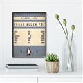Picture of Edgar Allen Poe _GroupedProduct_Rectangle_Portrait_Canvas_Framed_