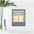Picture of Edgar Allen Poe _GroupedProduct_Rectangle_Portrait_Canvas_Framed_