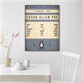 Picture of Edgar Allen Poe _GroupedProduct_Rectangle_Portrait_Canvas_Framed_