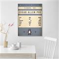 Picture of Edgar Allen Poe _GroupedProduct_Rectangle_Portrait_Canvas_Framed_