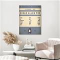 Picture of Edgar Allen Poe _GroupedProduct_Rectangle_Portrait_Canvas_Framed_