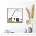 Picture of Country Barn _GroupedProduct_Square_Canvas_Framed_