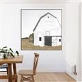 Picture of Country Barn _GroupedProduct_Square_Canvas_Framed_