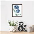 Picture of Blue Hydrangeas I _GroupedProduct_Rectangle_Portrait_Canvas_Framed_