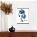 Picture of Blue Hydrangeas I _GroupedProduct_Rectangle_Portrait_Canvas_Framed_