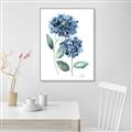 Picture of Blue Hydrangeas I _GroupedProduct_Rectangle_Portrait_Canvas_Framed_