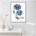 Picture of Blue Hydrangeas I _GroupedProduct_Rectangle_Portrait_Canvas_Framed_