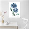 Picture of Blue Hydrangeas I _GroupedProduct_Rectangle_Portrait_Canvas_Framed_