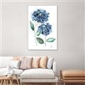 Picture of Blue Hydrangeas I _GroupedProduct_Rectangle_Portrait_Canvas_Framed_