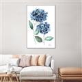 Picture of Blue Hydrangeas I _GroupedProduct_Rectangle_Portrait_Canvas_Framed_