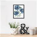 Picture of Blue Hydrangeas II _GroupedProduct_Rectangle_Portrait_Canvas_Framed_